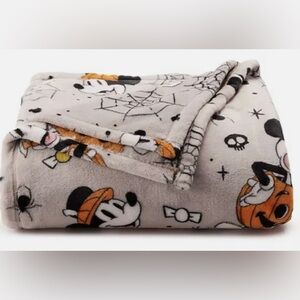 Spooky Mickey Throw Blanket